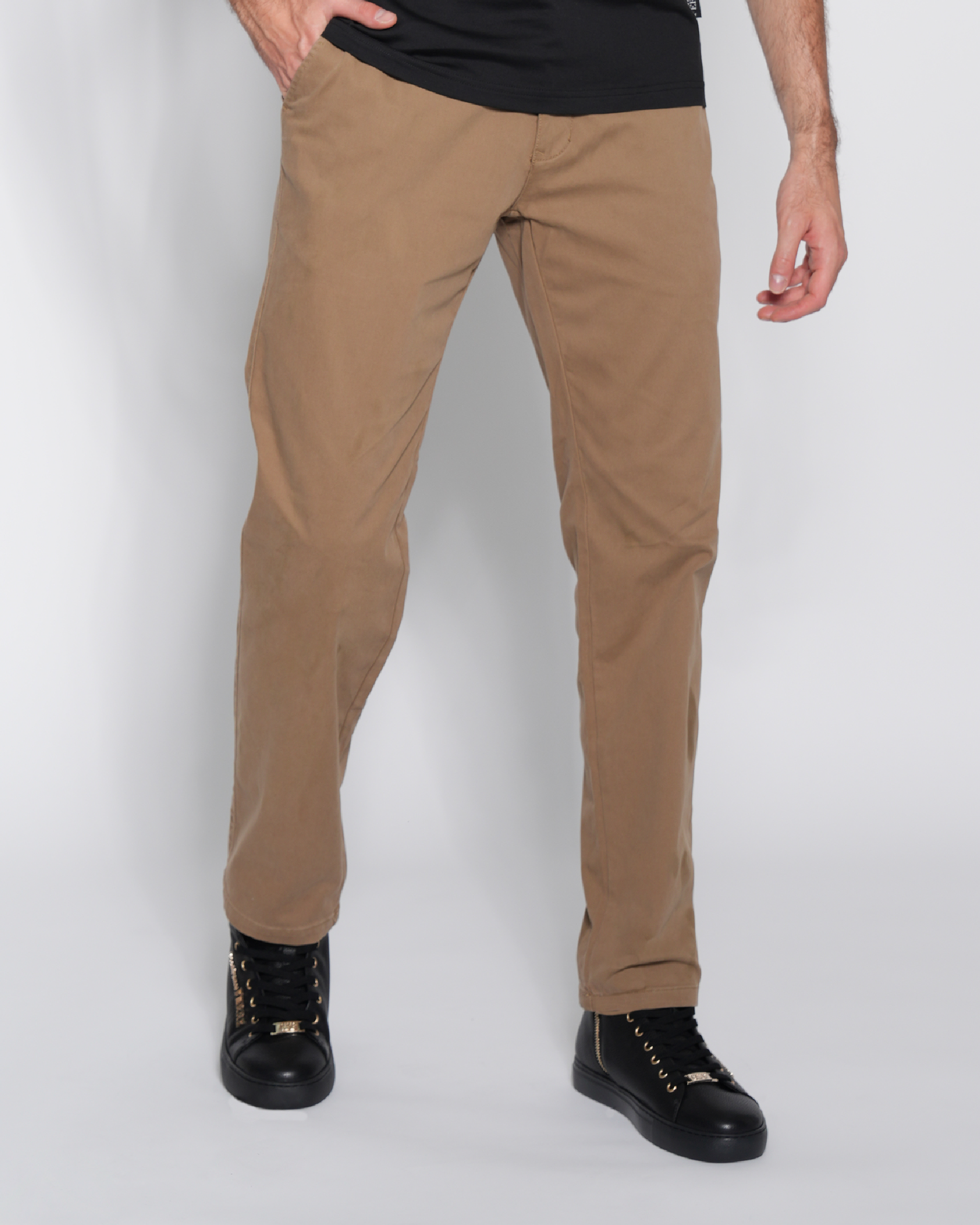 Regular Fit Linen-blend Pants - Cream - Men | H&M US